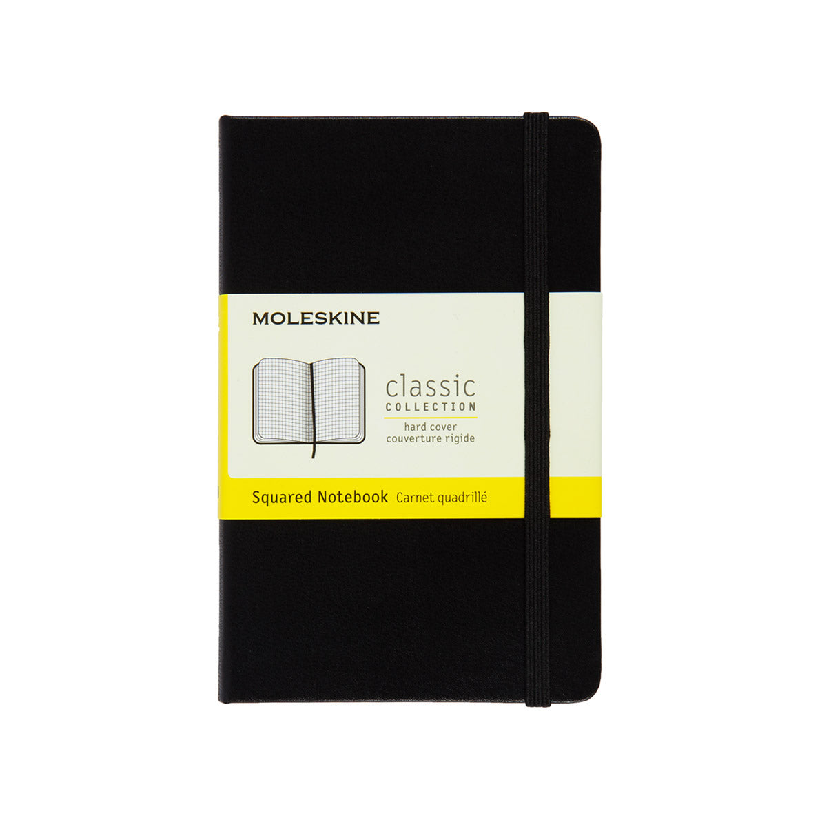 Moleskine Custom Pocket Notebook - Hard Cover, Black, Blank Pages - 3.5 X 5.5 Inches