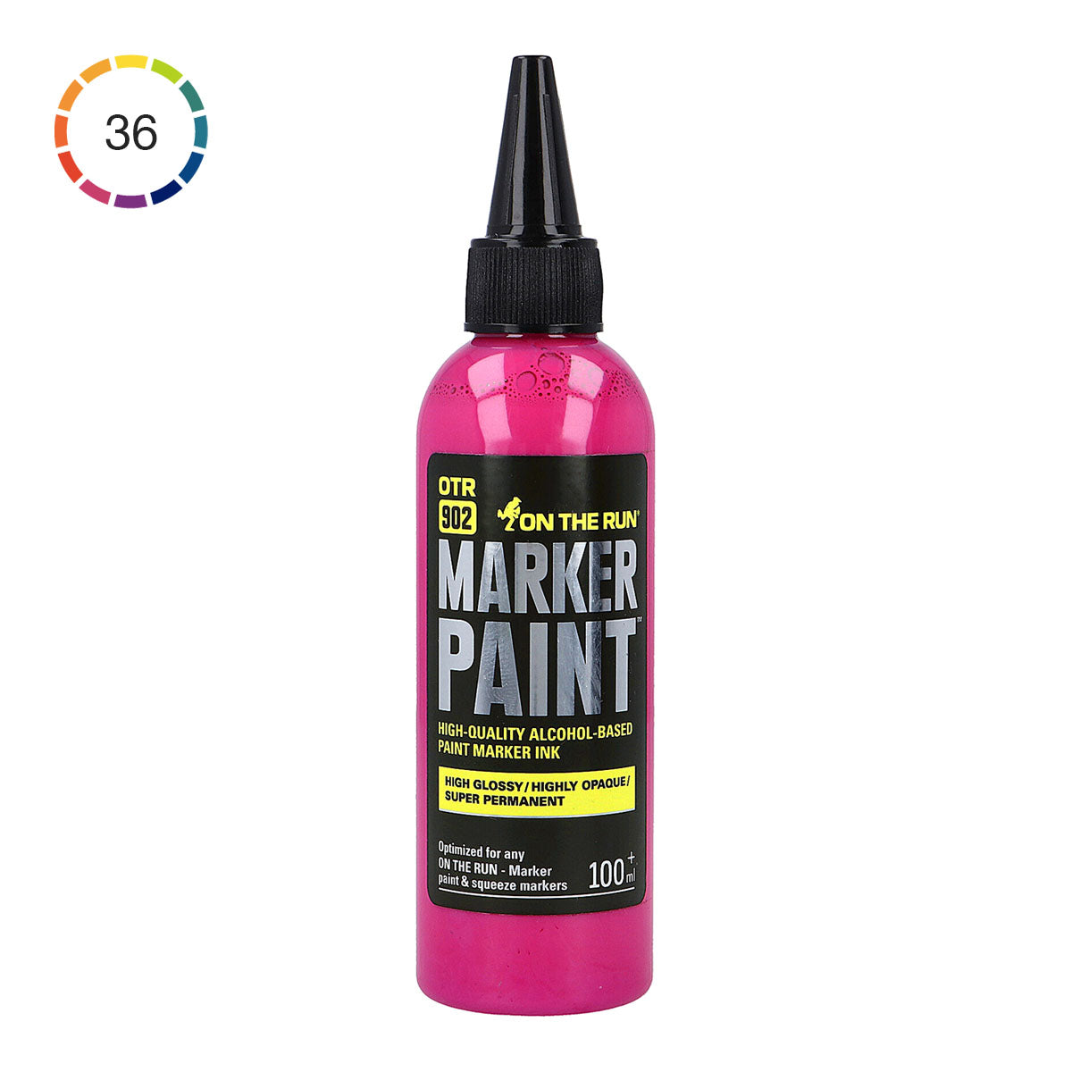 On The Run Marker Paint Refill 100 ml Black