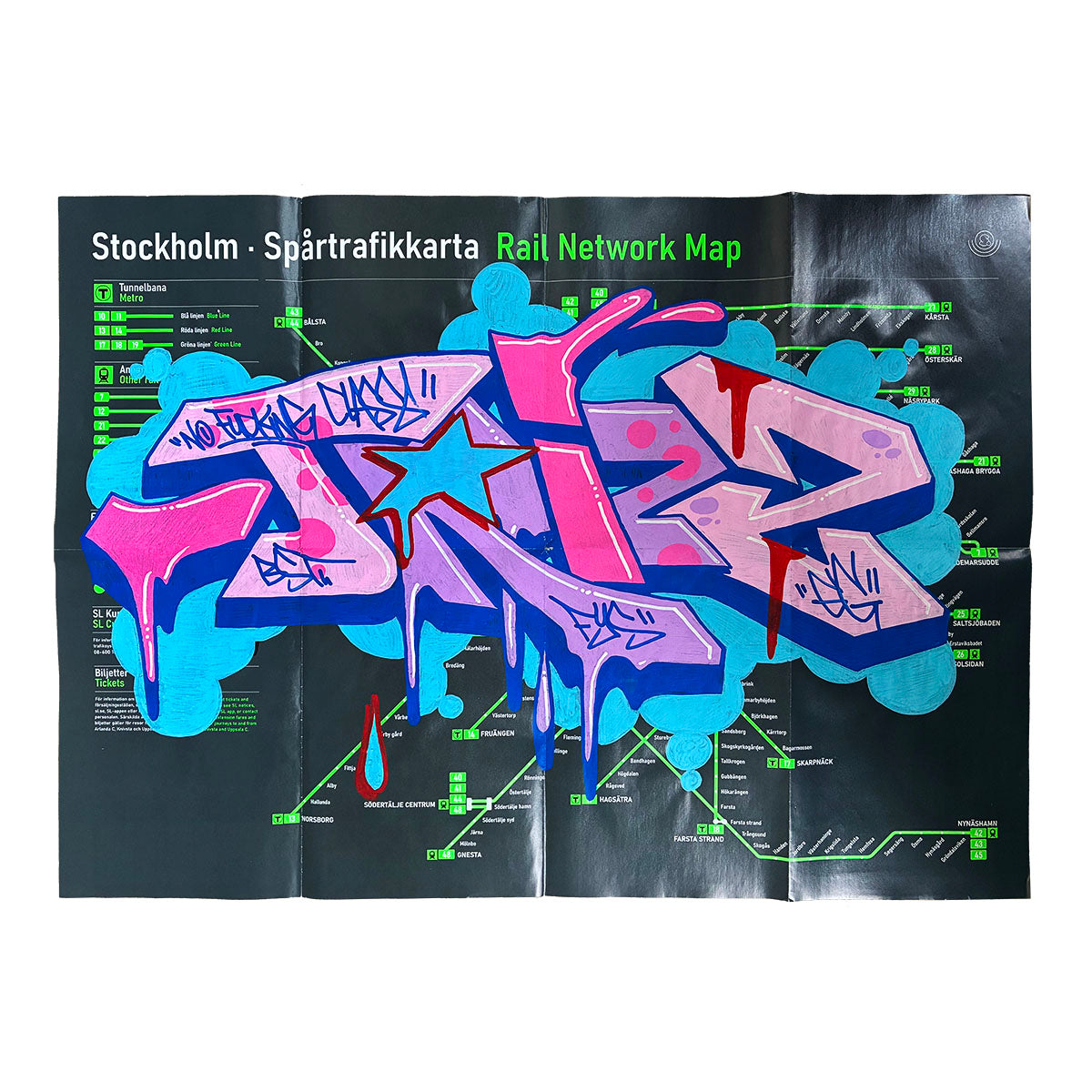 Triss Hand-painted Poster 70x50 cm