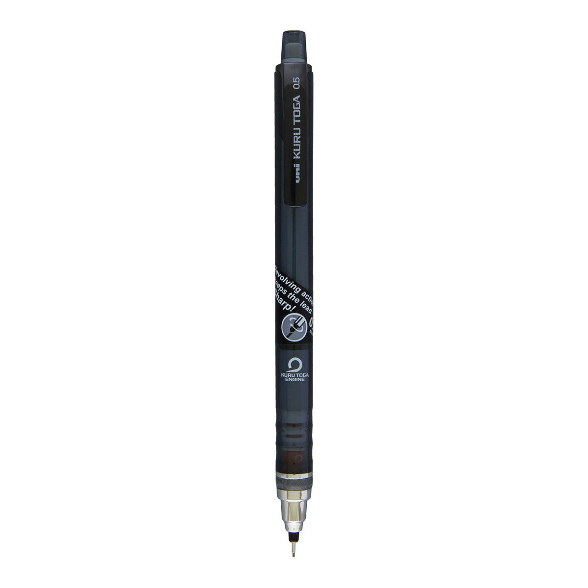 Uni Kuru Toga | 0.5 mm, Grey – UNFADE