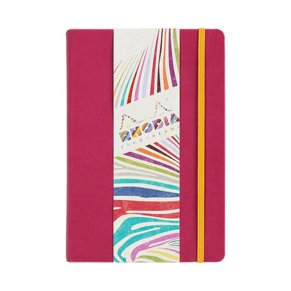 Rhodia Rhodiarama Notebook Hard Cover A5, Ruled - Raspberry