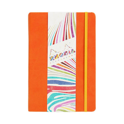 Rhodia Rhodiarama Notebook Hard Cover A5, Ruled - Tangerine