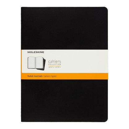 Moleskine Cahier X-Large Journal Ruled Set of 3