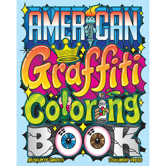 American Graffiti Coloring Book