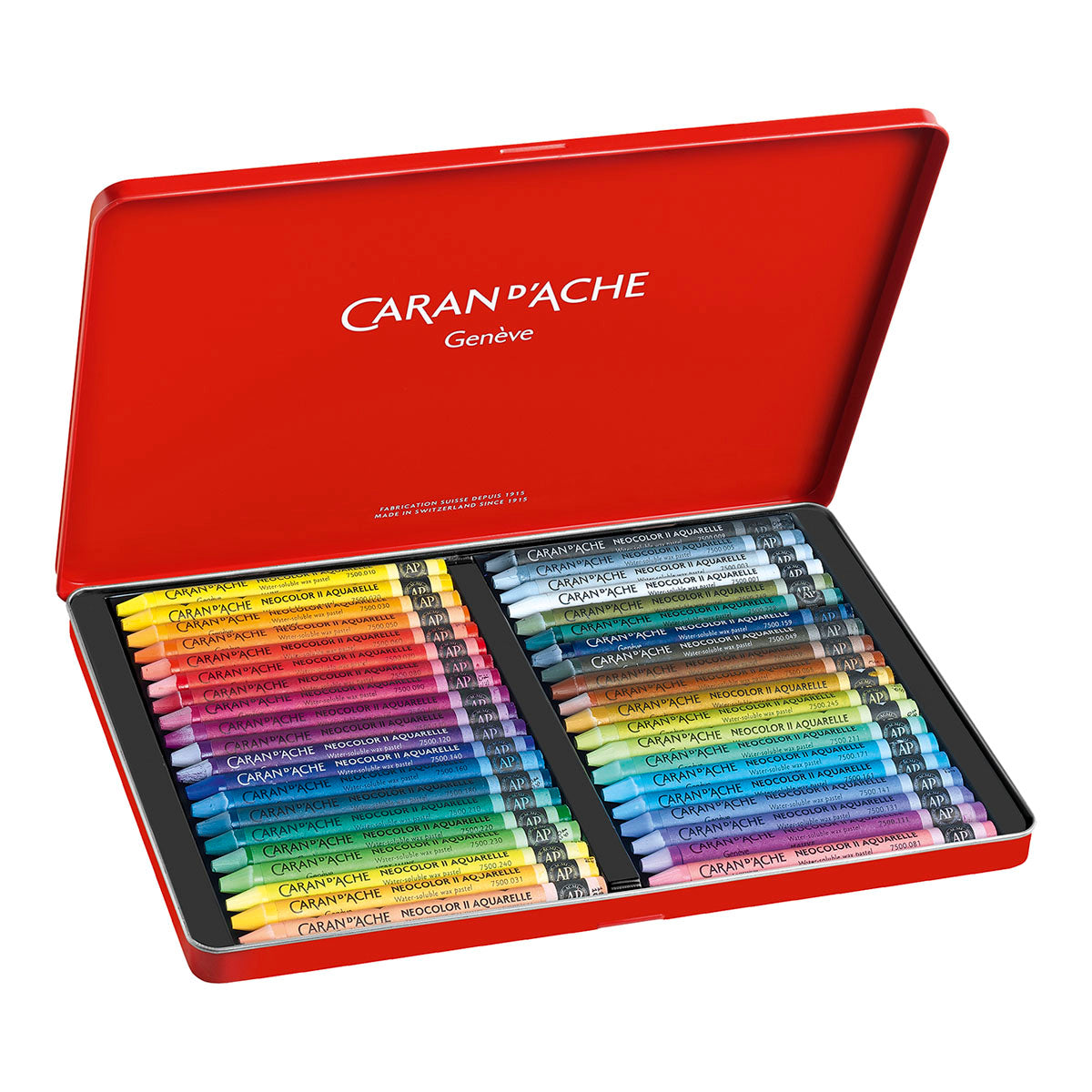Caran d'Ache Neocolor II Water-Soluble Crayons 40 Set