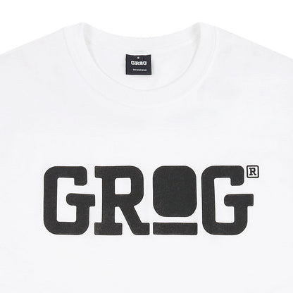 Grog Classic Logo T-shirt White