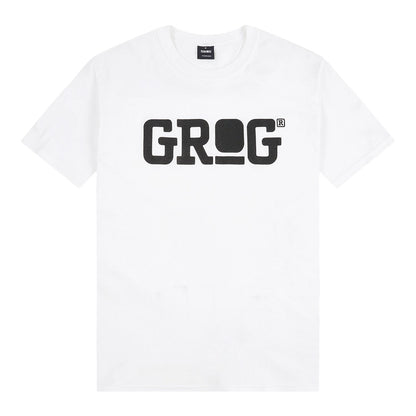 Grog Classic Logo T-shirt White