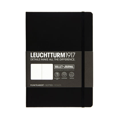 Leuchtturm1917 Bullet Journal Edition Notebook Black A5, Dotted