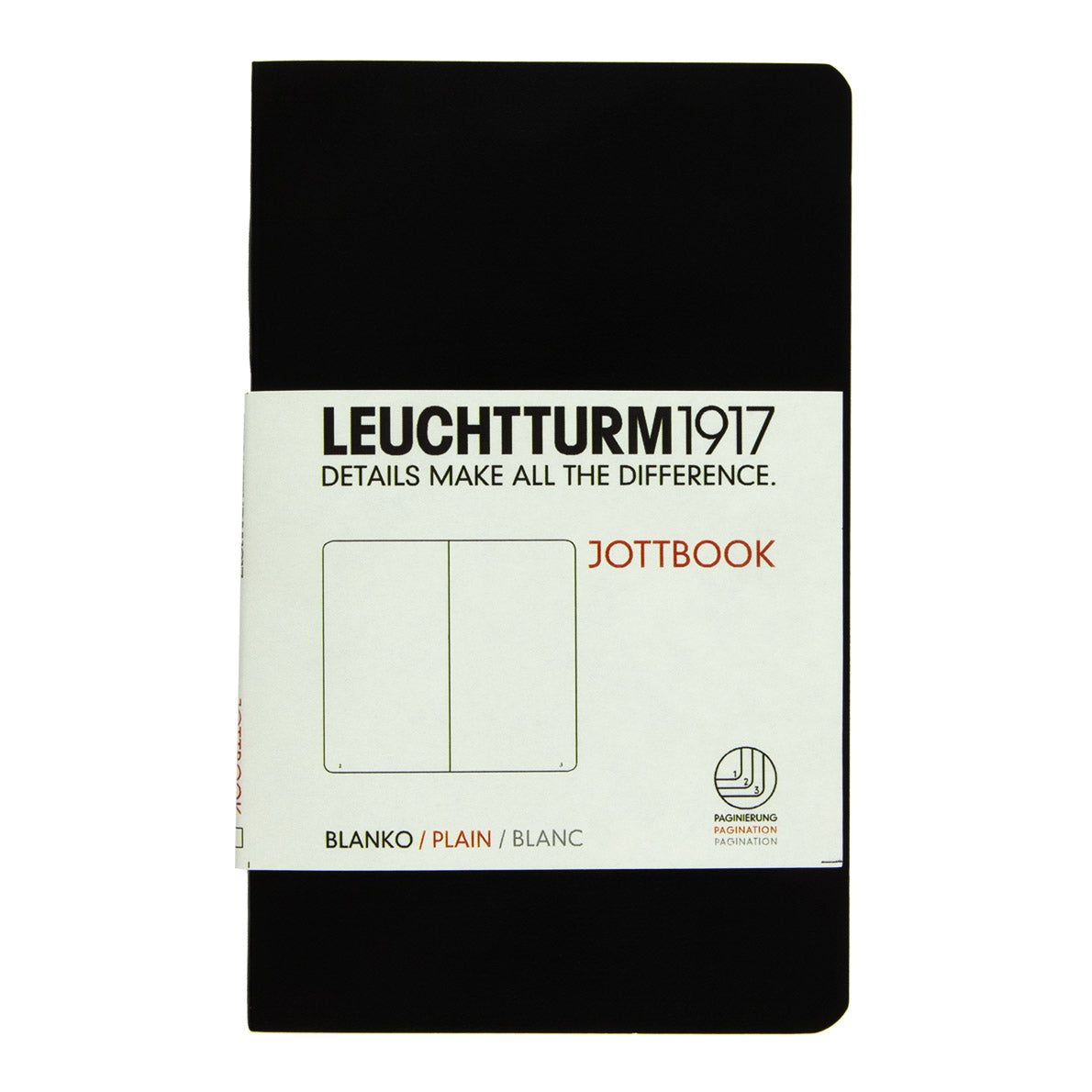 Leuchtturm1917 Jottbook A6, Plain