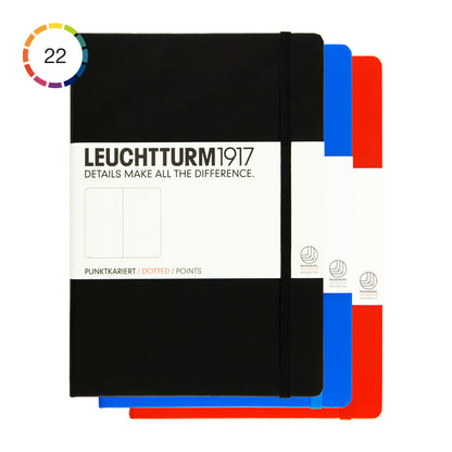 Leuchtturm1917 Notebook A5 Hard Cover, Dotted