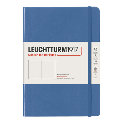 Leuchtturm1917 Notebook A5 Hard Cover, Plain