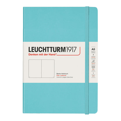 Leuchtturm1917 Notebook A5 Hard Cover, Plain