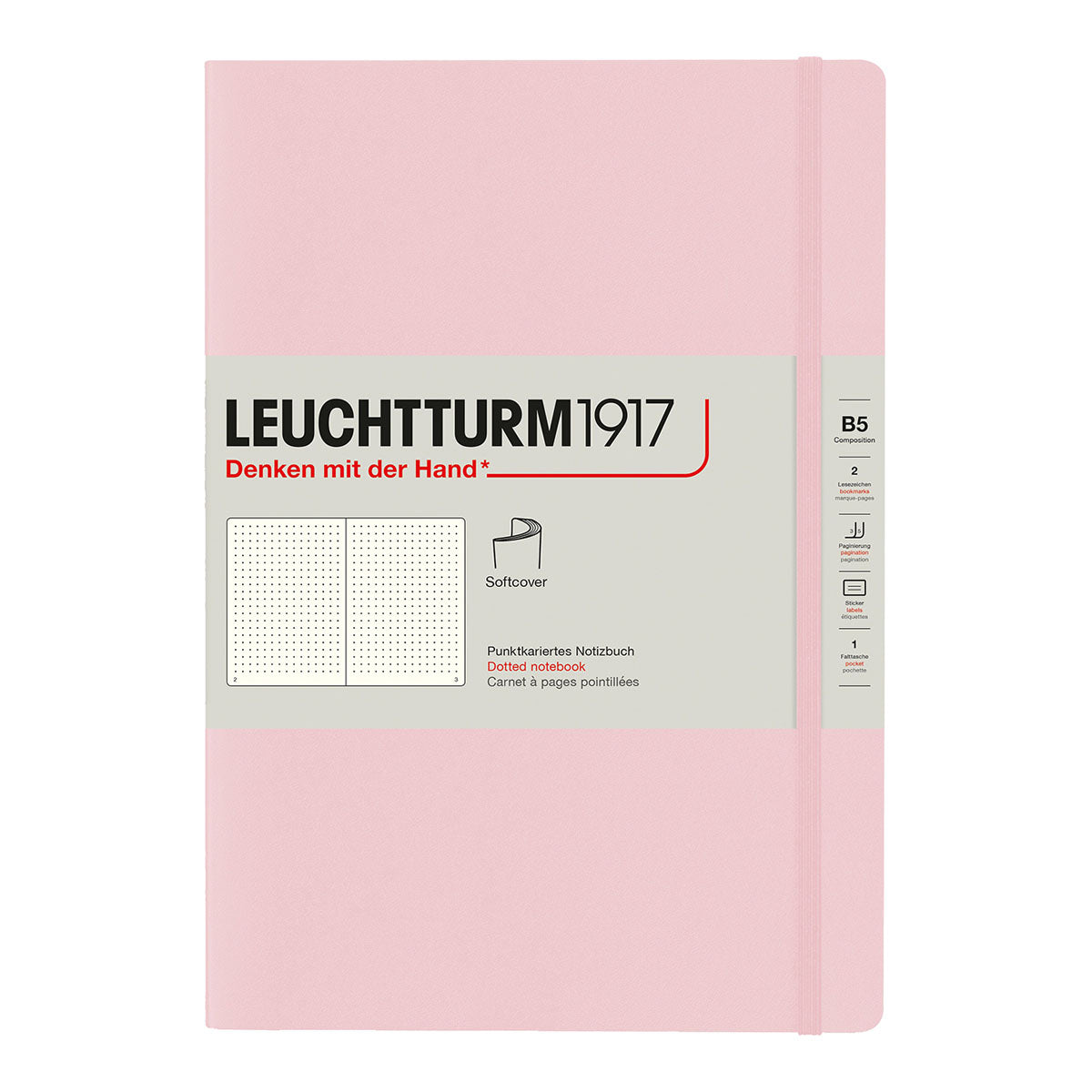 Leuchtturm1917 Notebook B5 Soft Cover, Plain