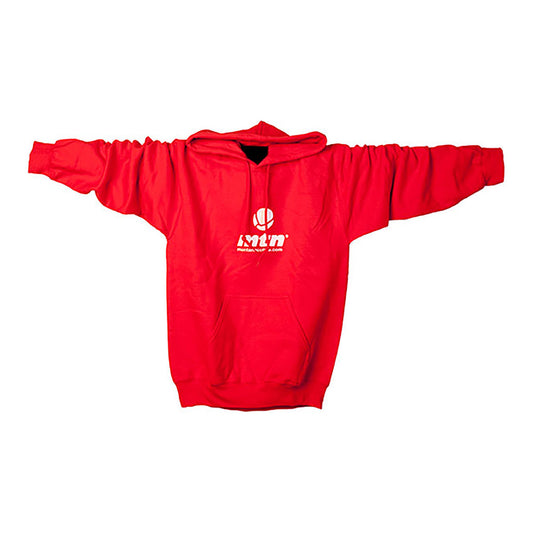 MTN Basic Logo Front Red Hoodie