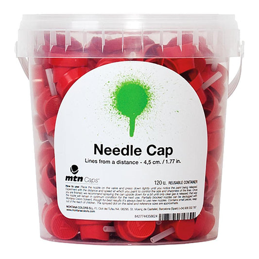 MTN Needle Cap Bucket, 120 Caps