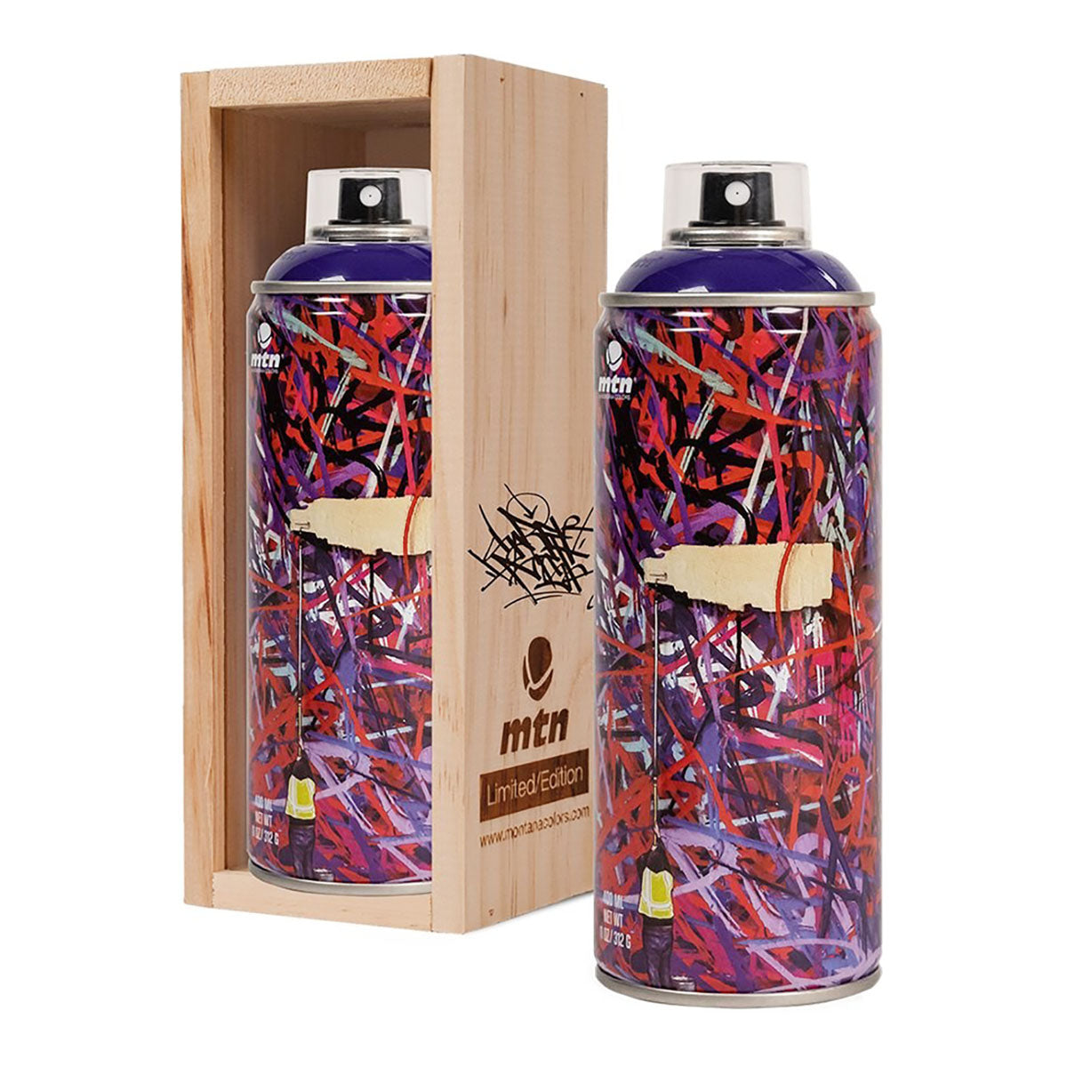 MTN Saber Limited Edition Spray Paint 400ml, Anonymous Violet