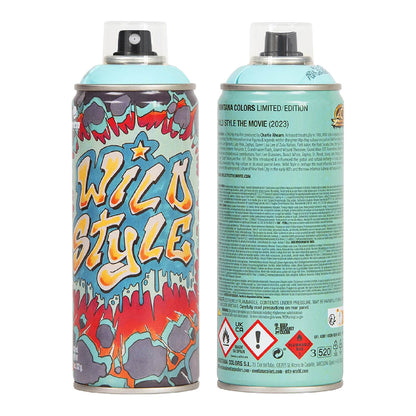 MTN Wild Style Limited Edition Spray Paint 400ml, Fukushima Blue