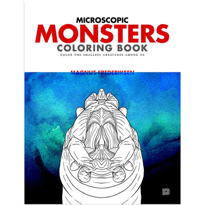 microscopic monsters Microscopic Monsters Coloring Book – UNFADE