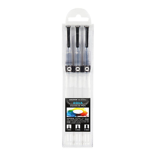 Molotow AQUA Squeeze Pen 3 set