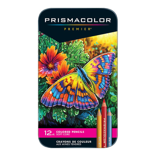 Prismacolor Premier Colored Pencils 12 set, Soft Core