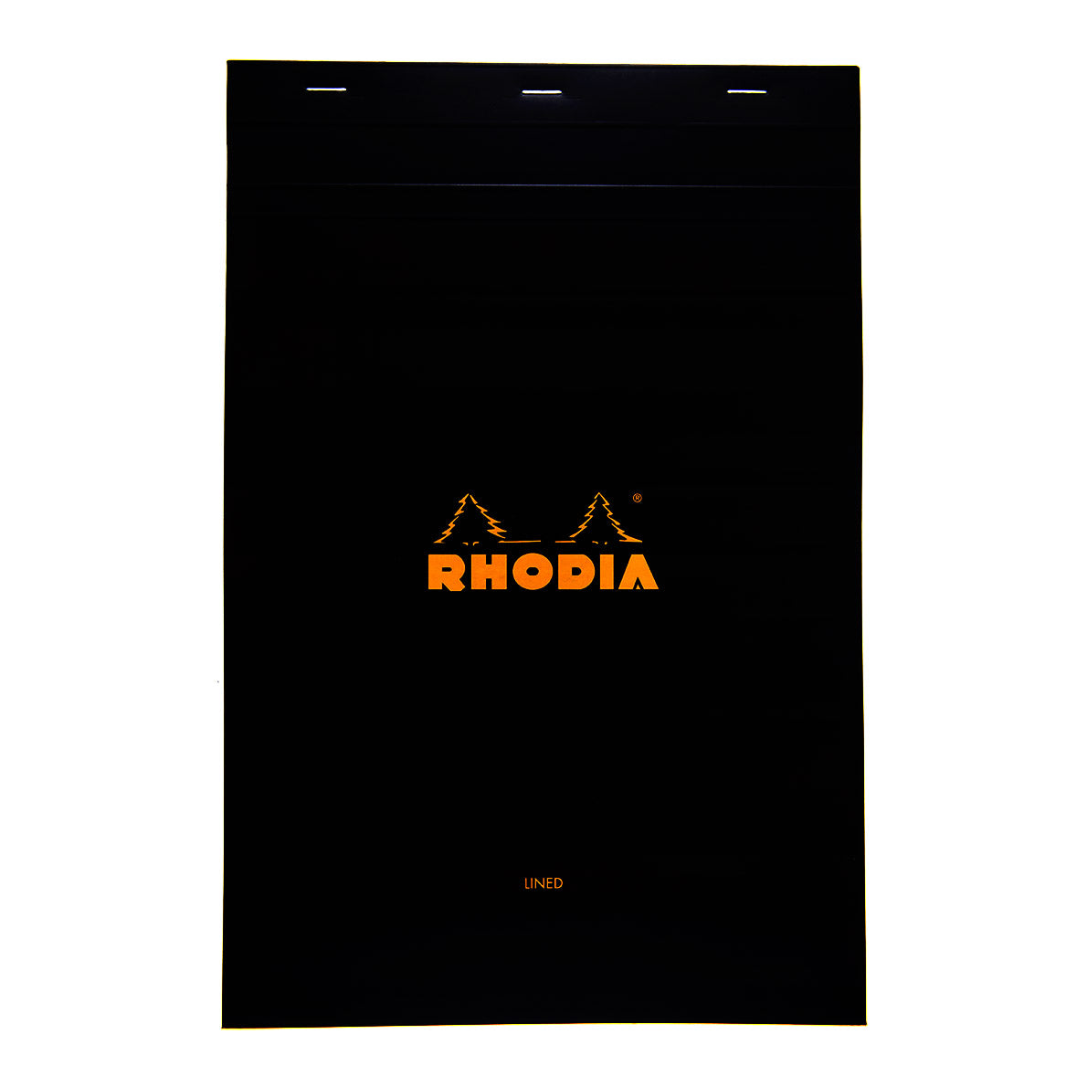 Rhodia Bloc No. 19 Notepad A4+ Black, Ruled – UNFADE