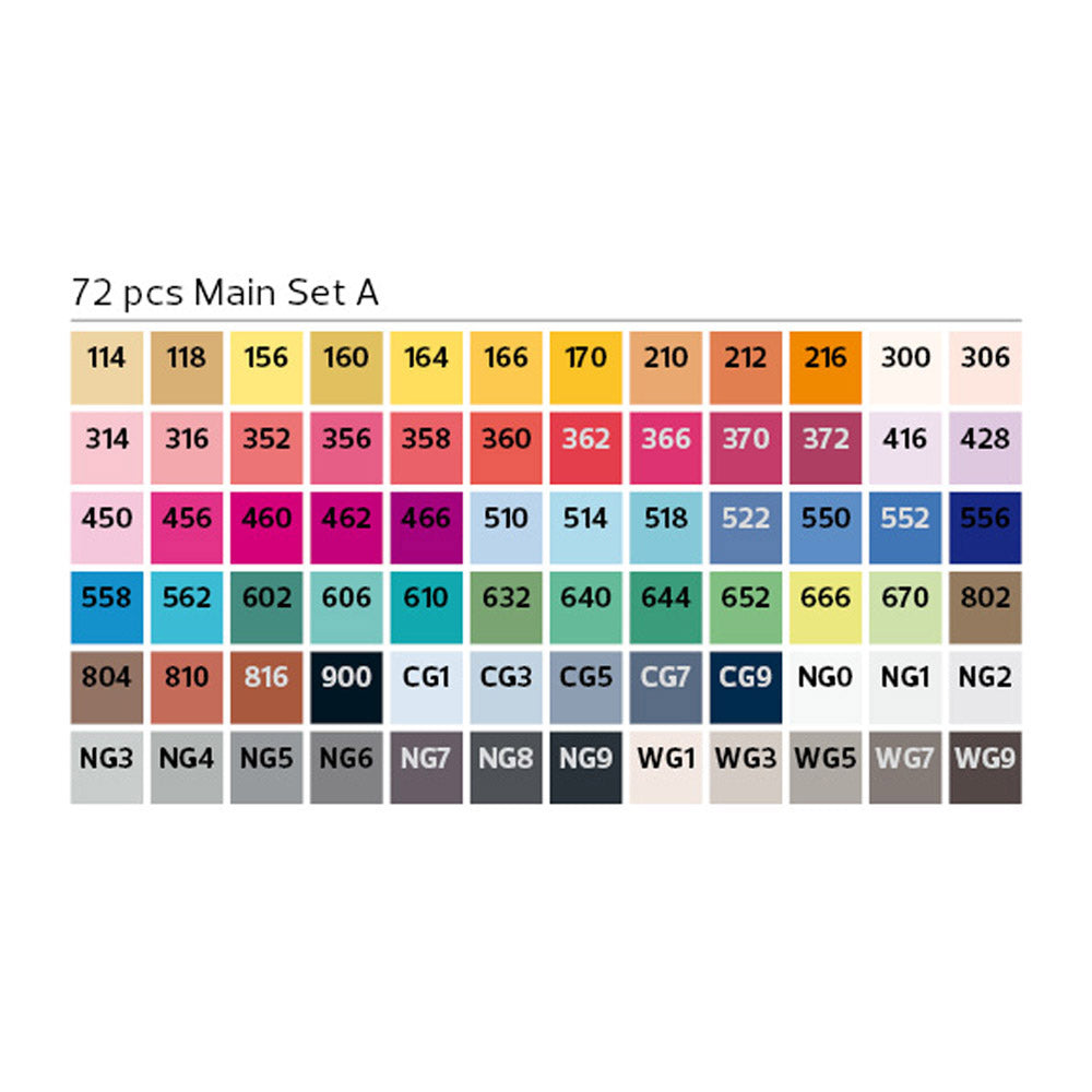 Stylefile Marker Classic 72 Set Main A