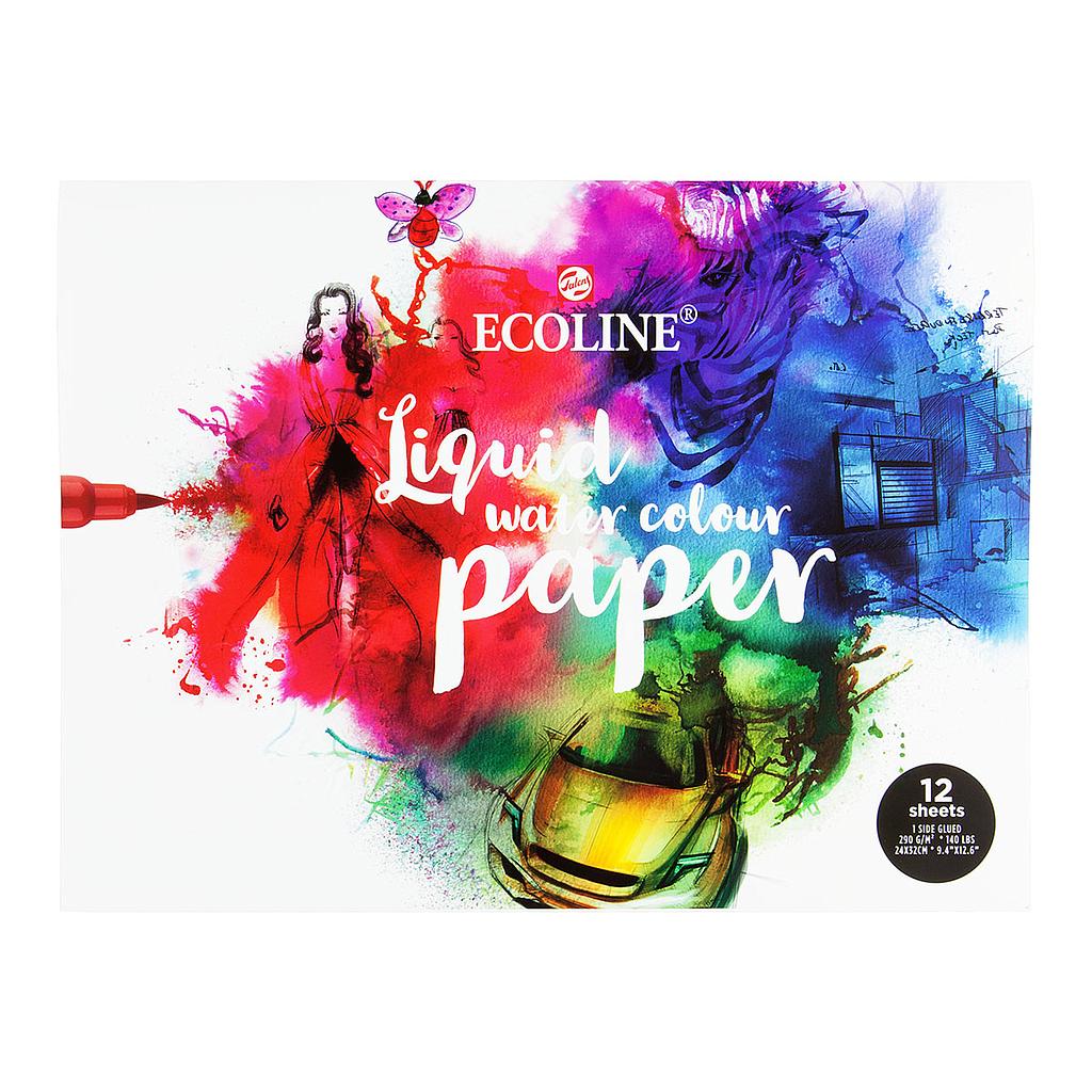 Talens Ecoline Liquid Water Colour Paper 290 gram