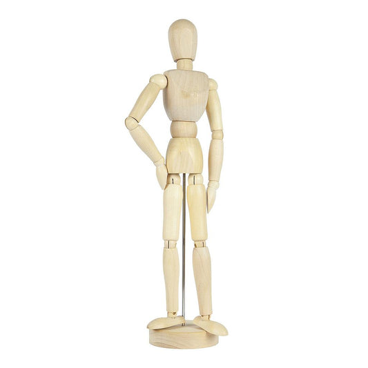 Talens Wooden Manikin 30 cm, Male