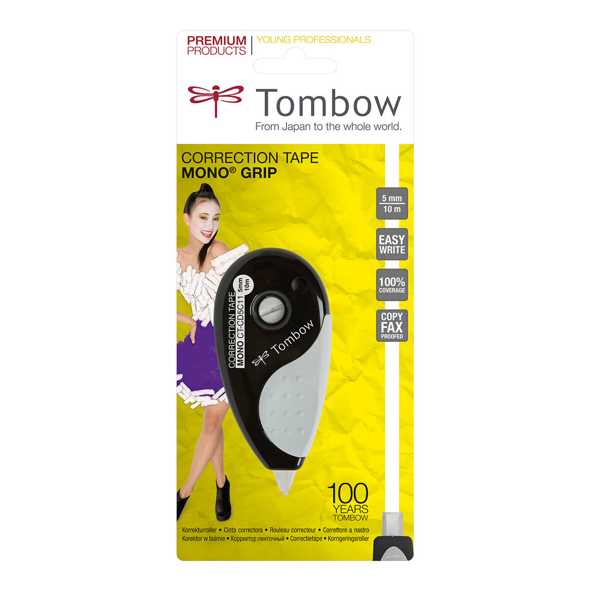 Tombow MONO Grip CT-CD5C Correction Tape 5 mm / 10 m - image 2