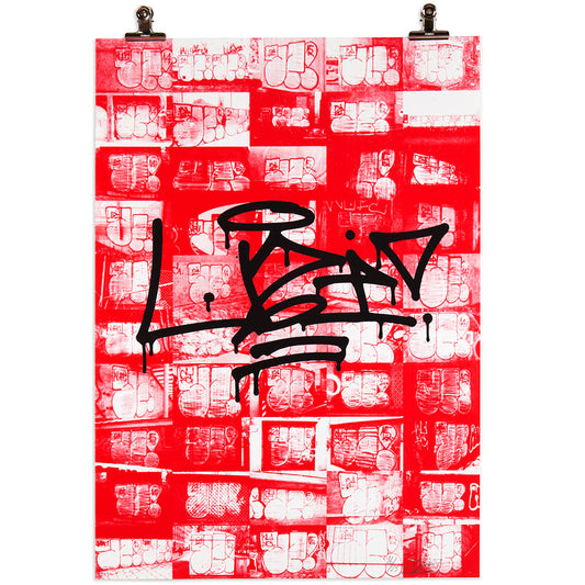 UZI - Throw-ups (Silk Screen Print)