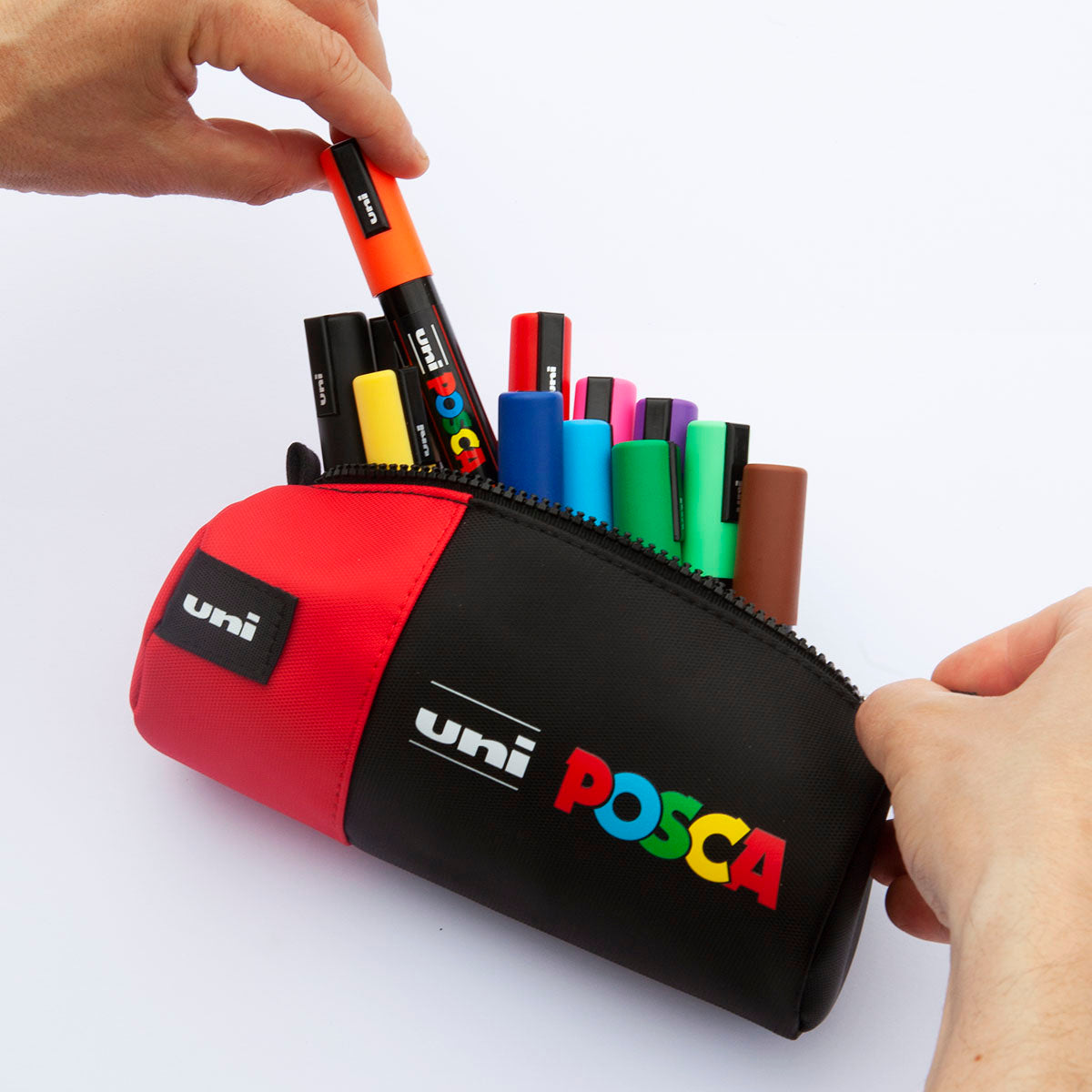 Posca Pen Shell Uni Posca PC-5M Pen Case 12 set Main Colors – UNFADE