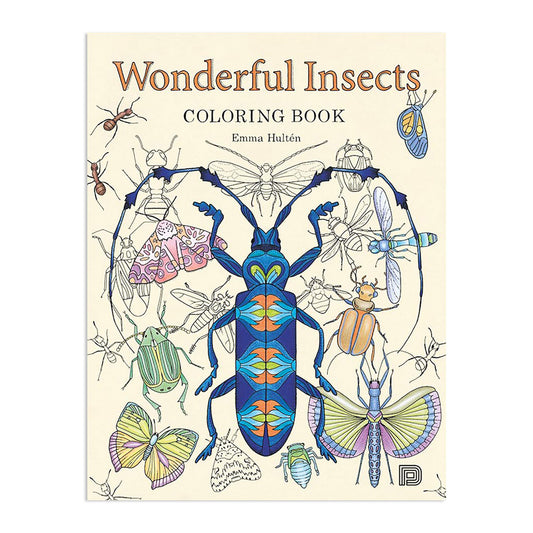 Wonderful Insects Coloring Book