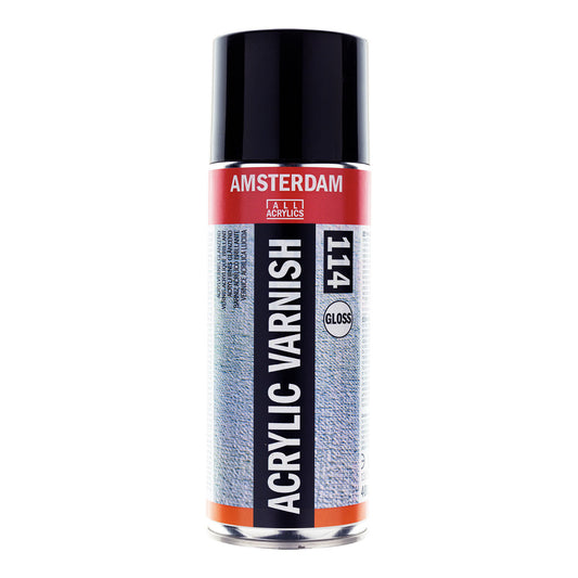 Amsterdam Acrylic Spray Varnish 114 Glossy 400 ml