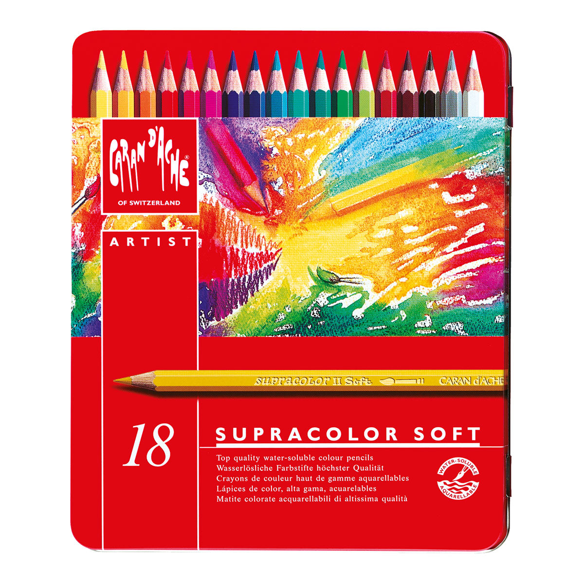 Caran d'Ache Supracolor Soft 30色セット Caran d'Ache Supracolor | 18 Set, Aquarelle – UNFADE