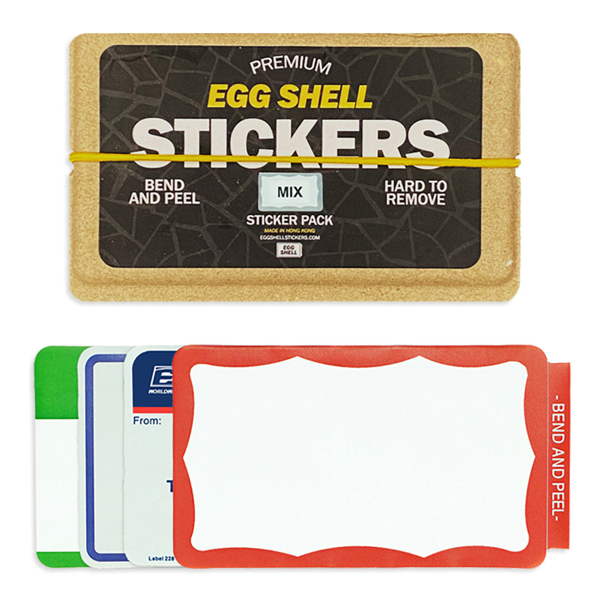Egg Shell Stickers Classic Mix 80 pcs