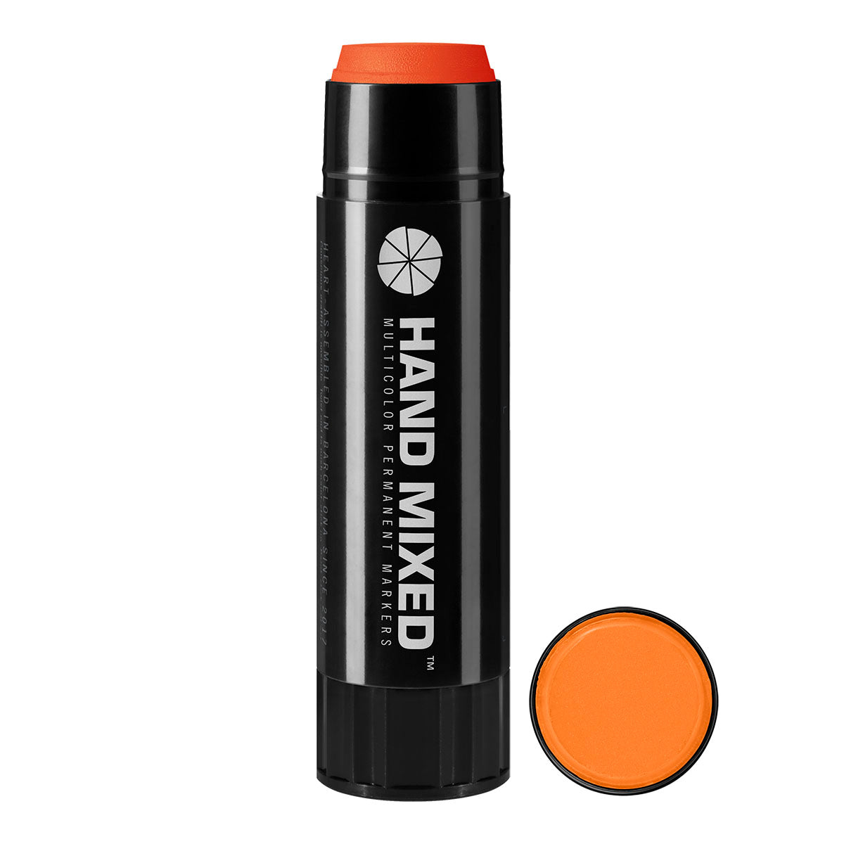 HAND MIXED Solid Paint Marker Pocket, Orange