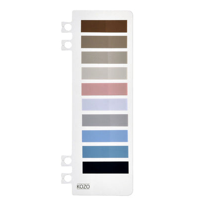 Kozo Index Tabs 12x44 mm 10 Colors Beach