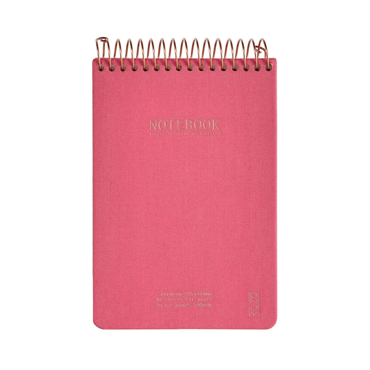 Kozo Premium A6 Notebook Ruled 160 Pages
