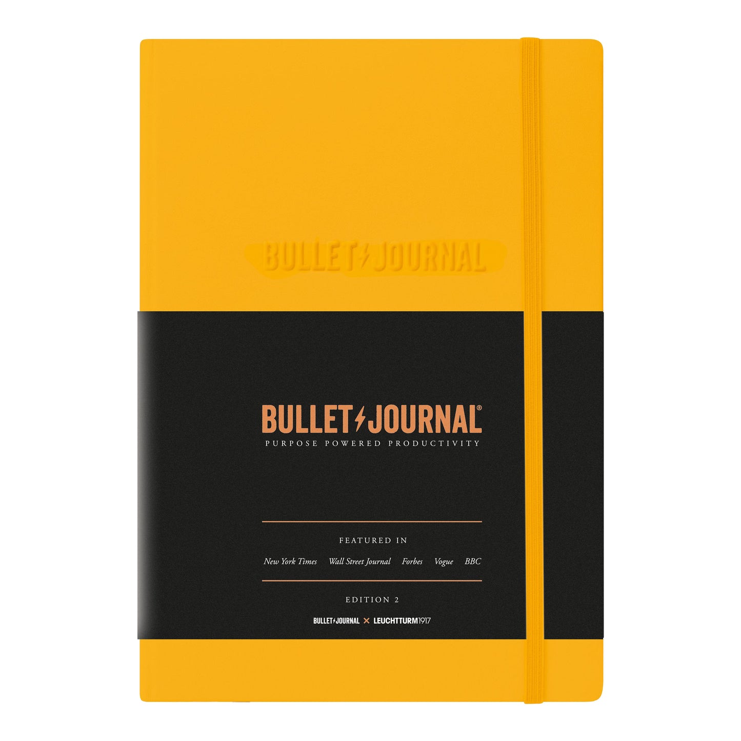 Leuchtturm1917 Bullet Journal Edition 2 Notebook Yellow24 A5, Dotted