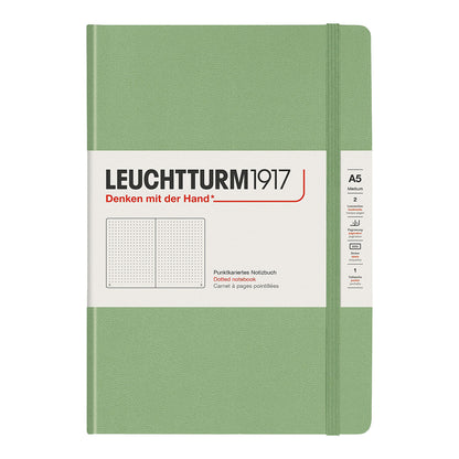 Leuchtturm1917 Notebook A5 Hard Cover, Dotted