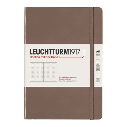 Leuchtturm1917 Notebook A5 Hard Cover, Dotted