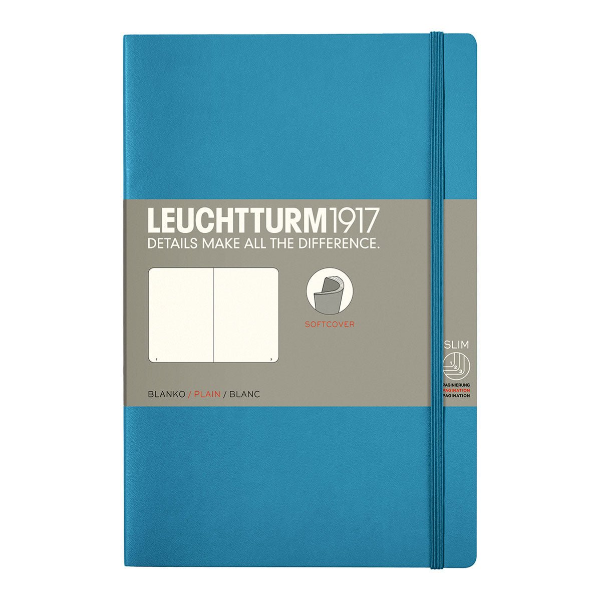 Leuchtturm1917 Notebook B6+ Soft Cover, Plain