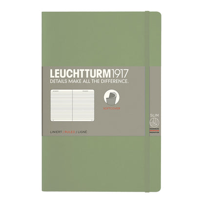 Leuchtturm1917 Notebook B6+ Soft Cover, Ruled