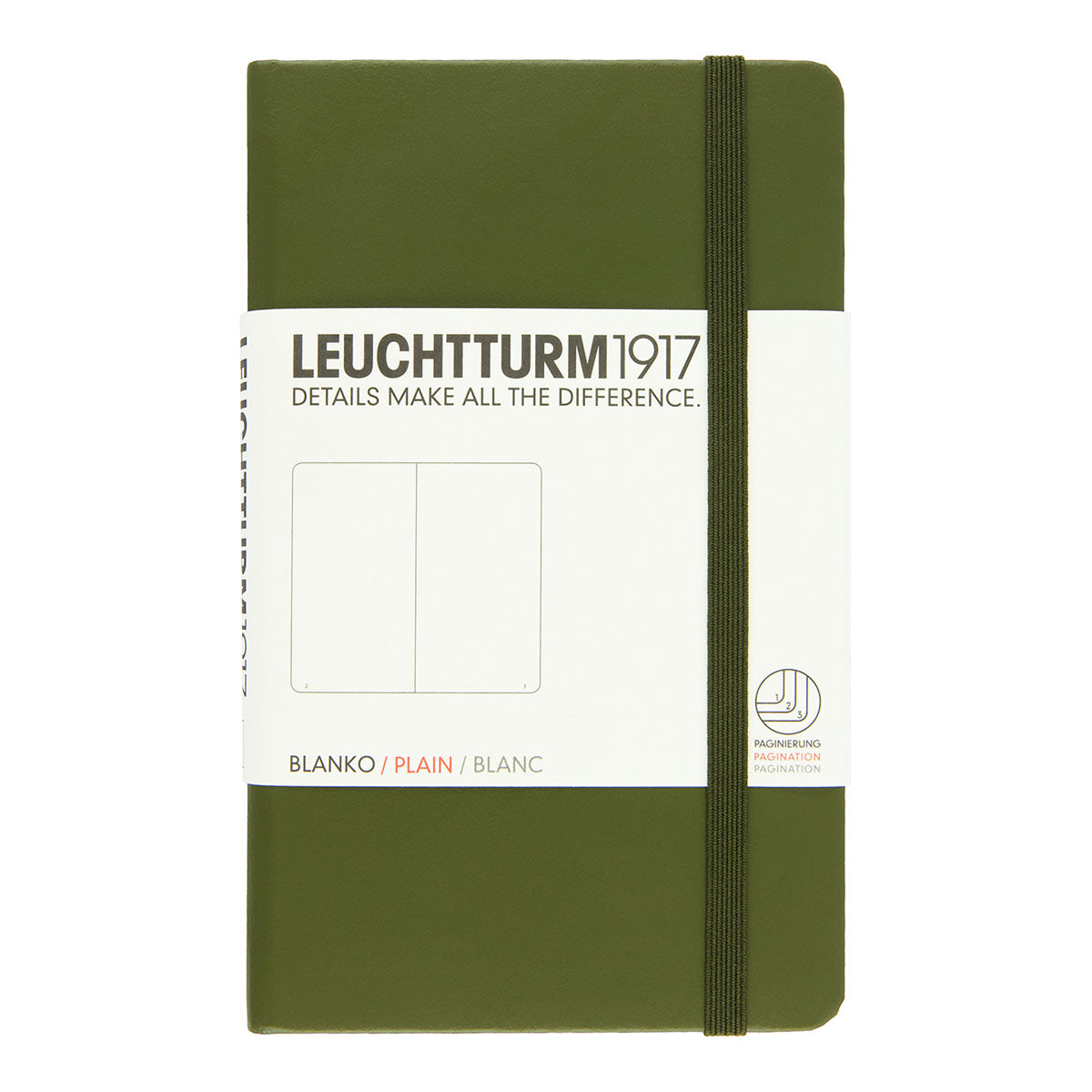 Leuchtturm1917 Pocket Notebook A6, Plain