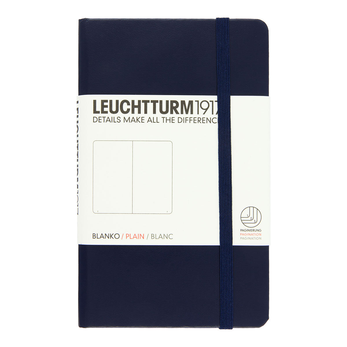 Leuchtturm1917 Pocket Notebook A6, Plain