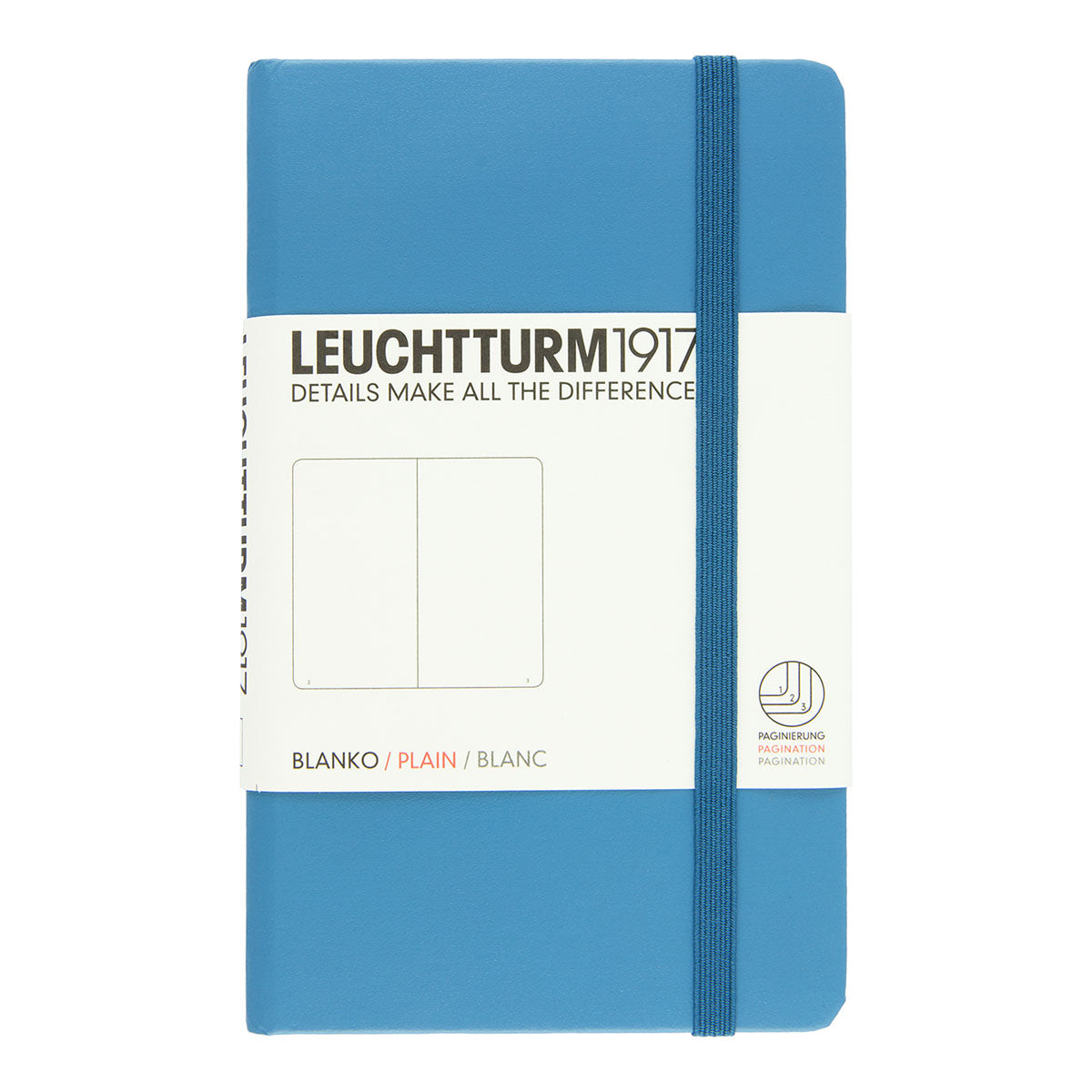 Leuchtturm1917 Pocket Notebook A6, Plain