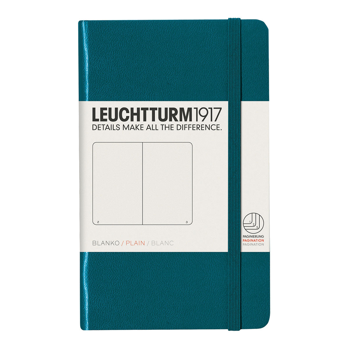 Leuchtturm1917 Pocket Notebook A6, Plain