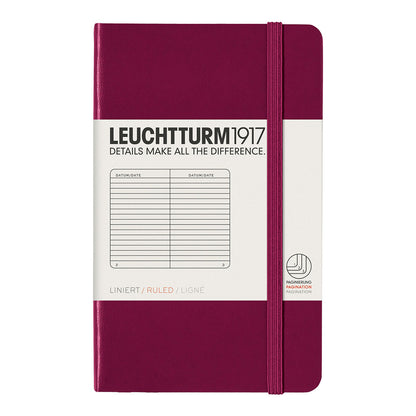 Leuchtturm1917 Pocket Notebook A6, Ruled