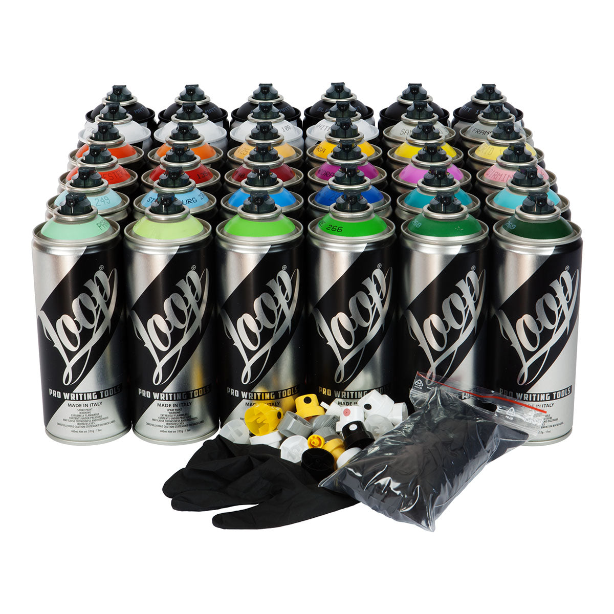 Loop Spray Paint 400ml 36-Pack, A – UNFADE