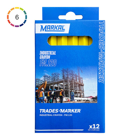 Markal FM.120 Industrial Crayon 12-pack